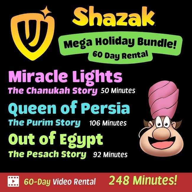 Chanukah | Purim | Pesach | Bundle! 248 Minutes! – SHAZAK