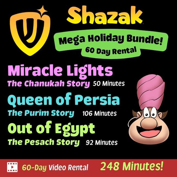 Chanukah | Purim | Pesach | Bundle! 248 Minutes!